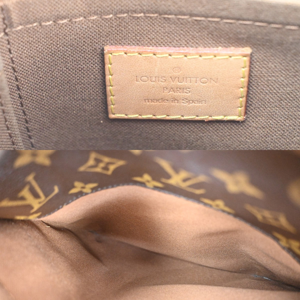 Louis Vuitton Odeon Handbag Monogram Canvas