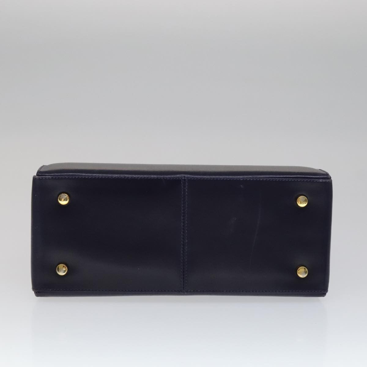 Salvatore Ferragamo Gancini Convertible Top Handle Bag Leather