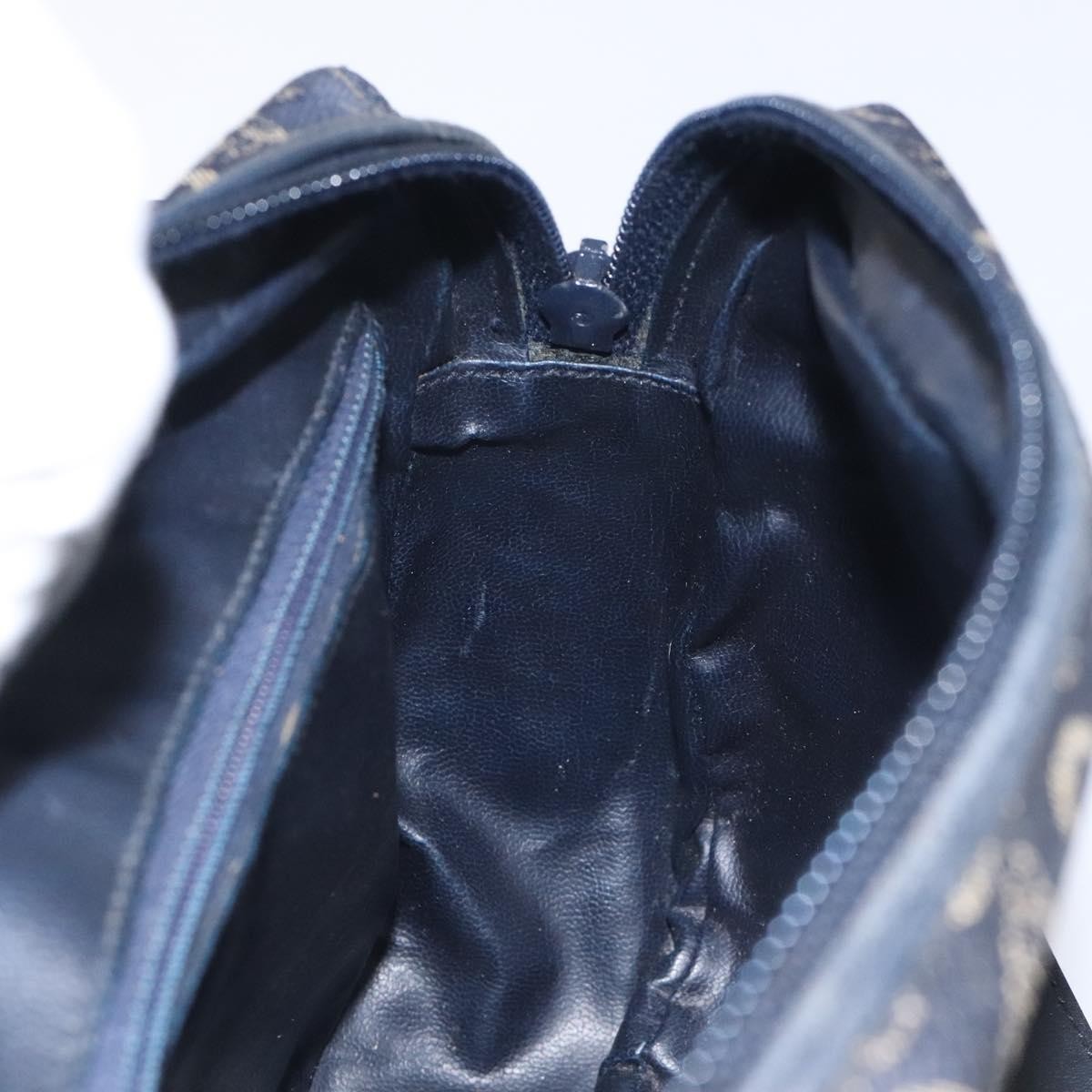 Celine C Sulky Shoulder bag Canvas and Leather