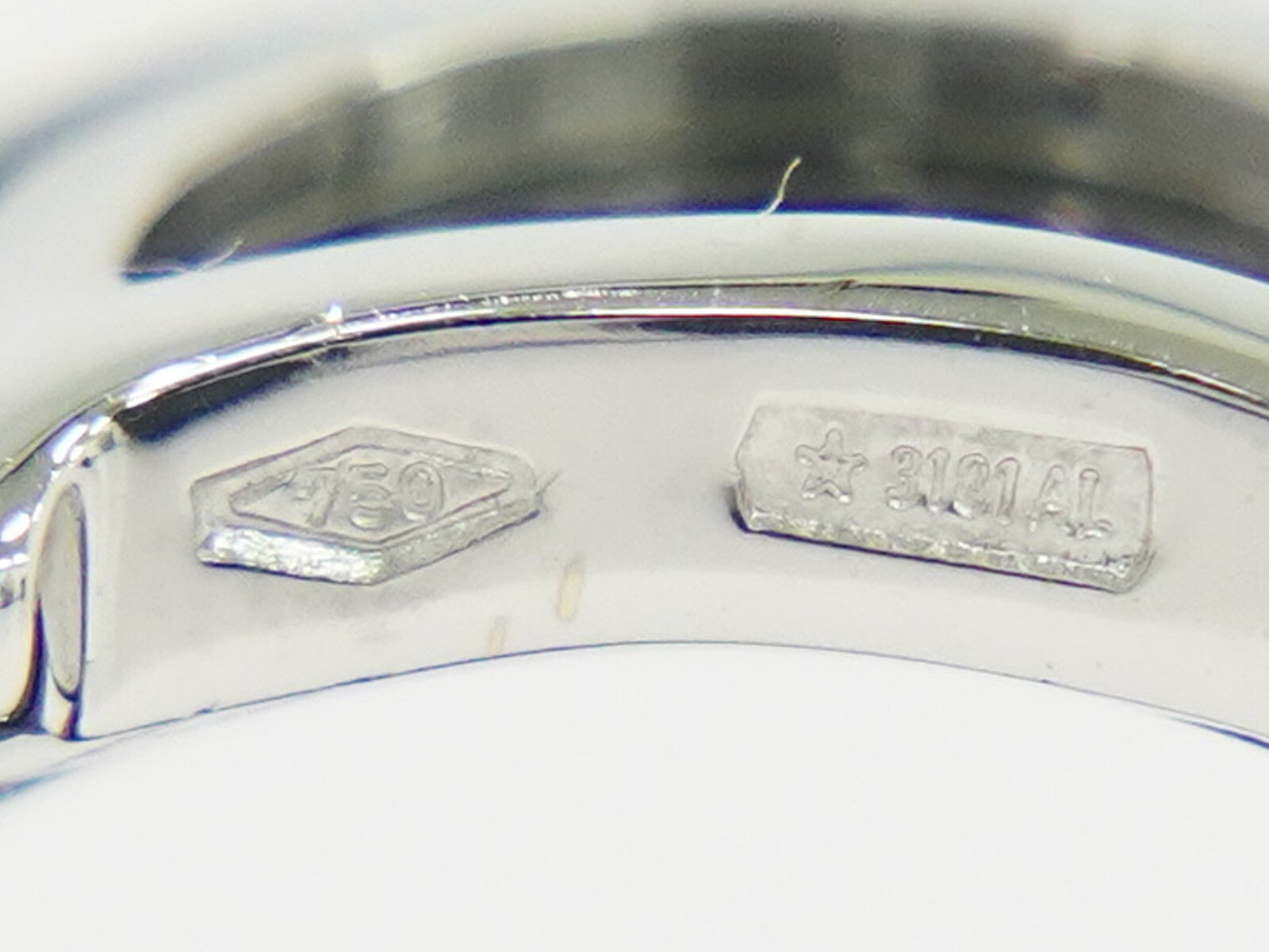 Damiani D Icon Ring K18 (White Gold), ceramic and Diamond