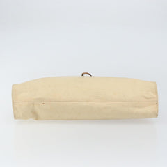 Gucci Vintage Bamboo Handle Bag Canvas