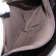 Bally Vintage Chain Shoulder Bag Quilted Leather