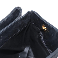 Bally Vintage Chain Shoulder Bag Quilted Leather