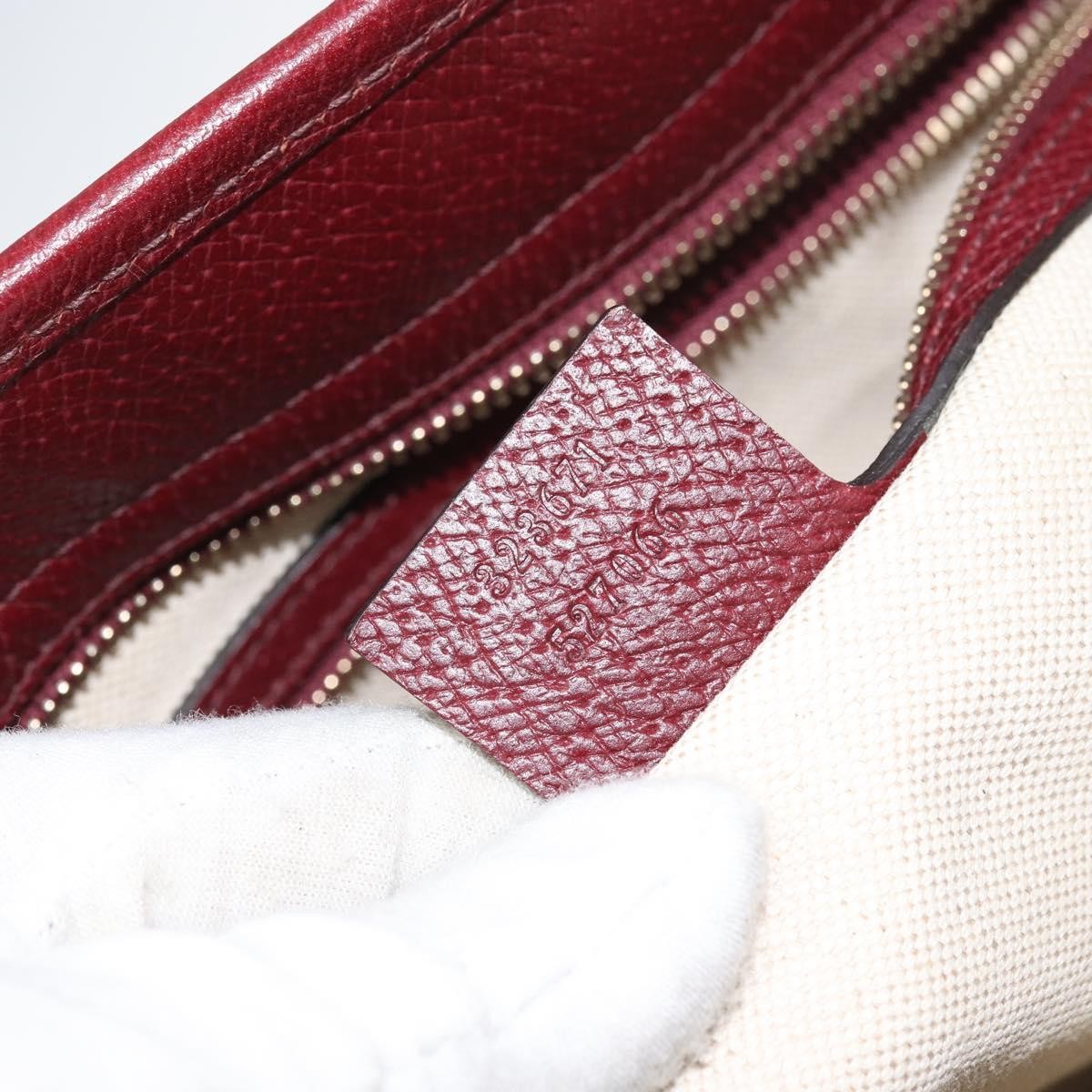 Gucci Bree Tote GG Canvas with Leather