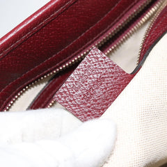 Gucci Bree Tote GG Canvas with Leather