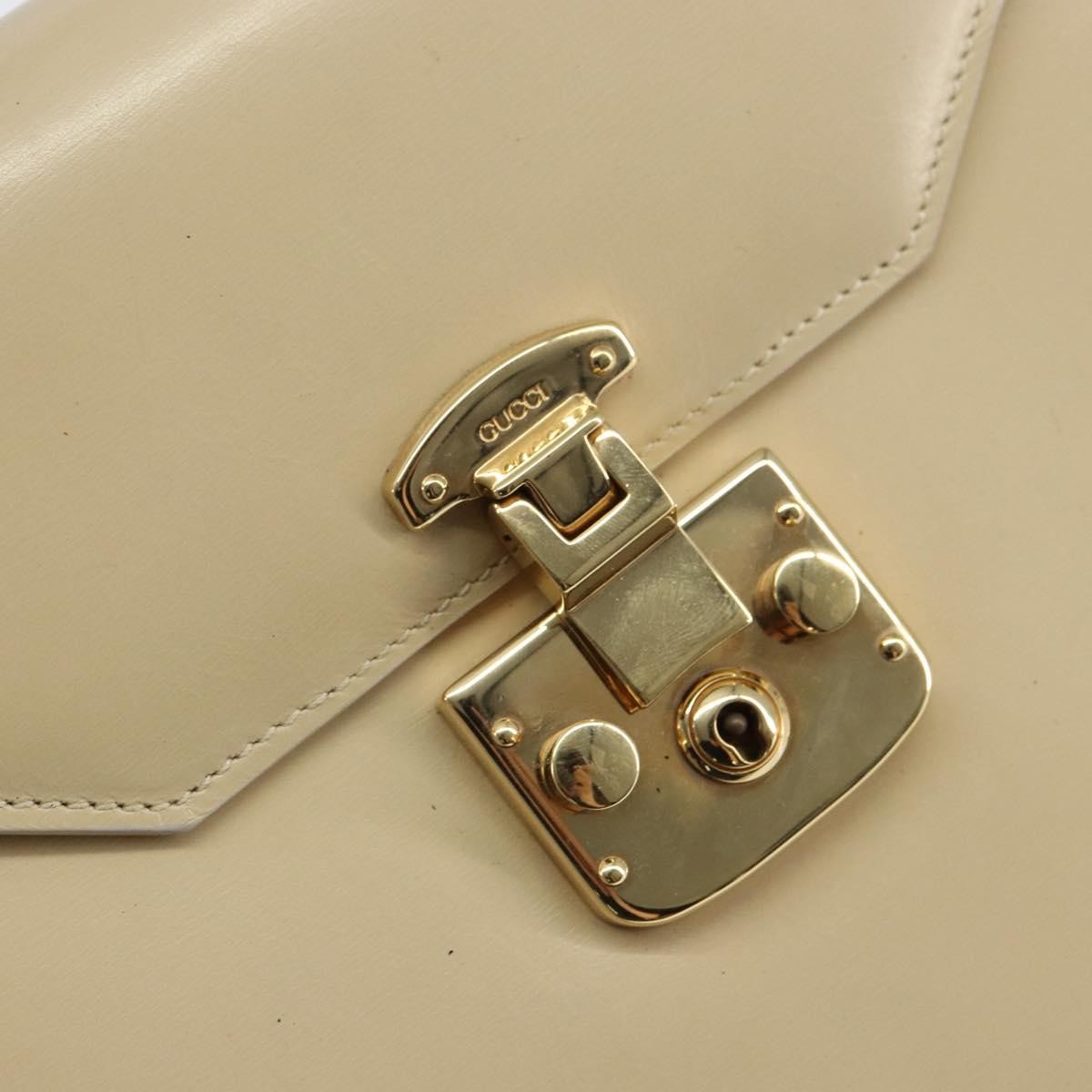 Gucci Vintage Lady Lock Top Handle Bag Leather