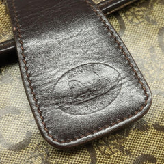 Celine C Sulky Shoulder bag Canvas and Leather