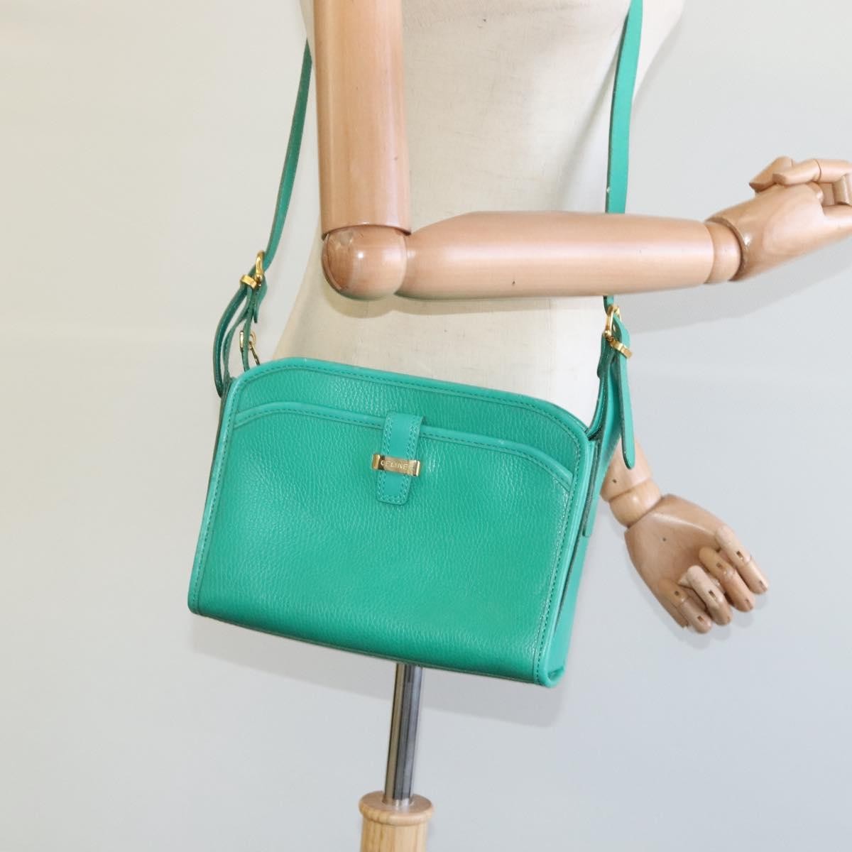 Celine Vintage Shoulder Bag Leather