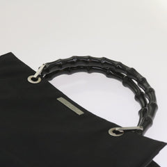 Gucci Bamboo Shopper Tote Canvas