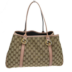 Gucci Twins Tote GG Canvas with Leather