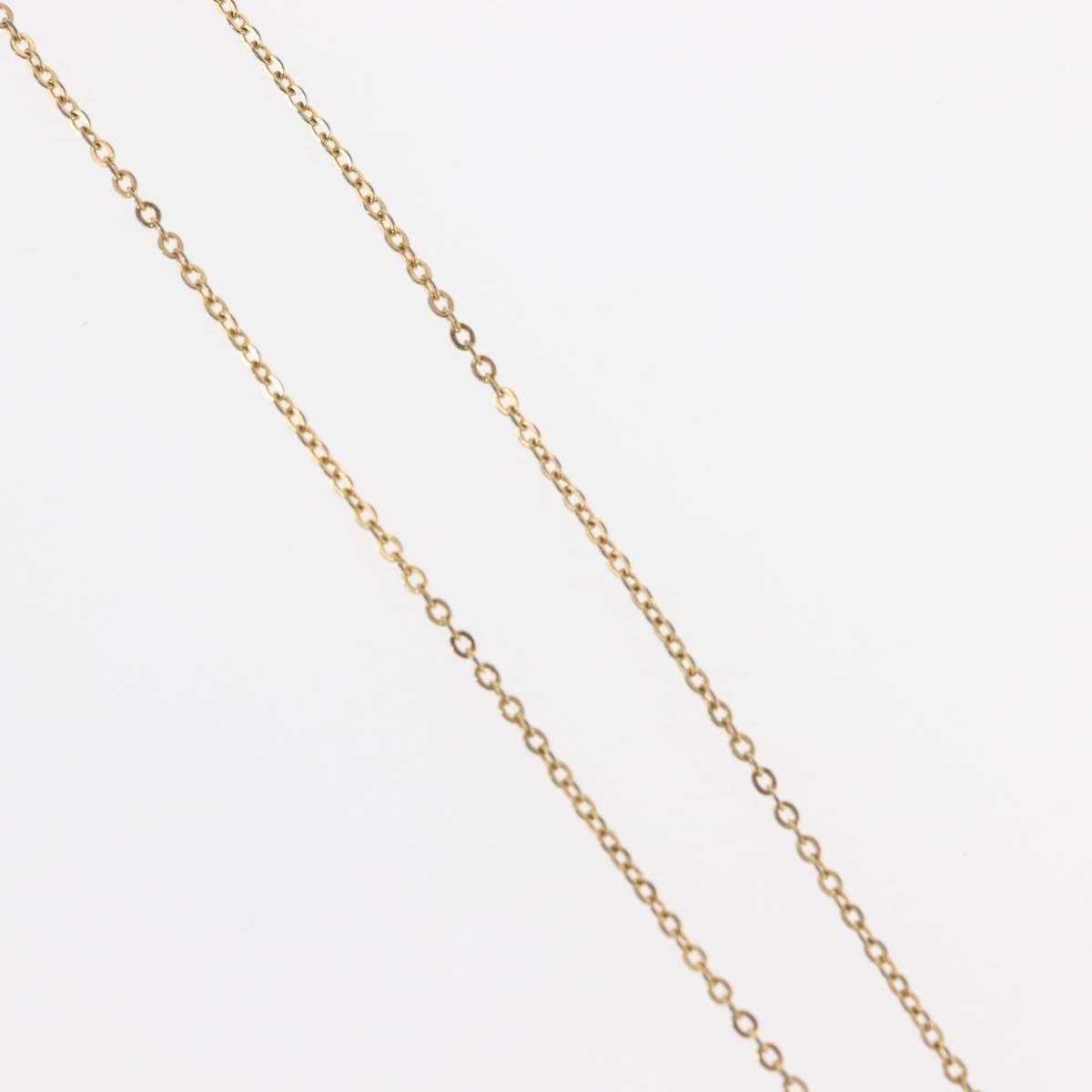 Christian Dior CD Pendant Necklace Gold-plated