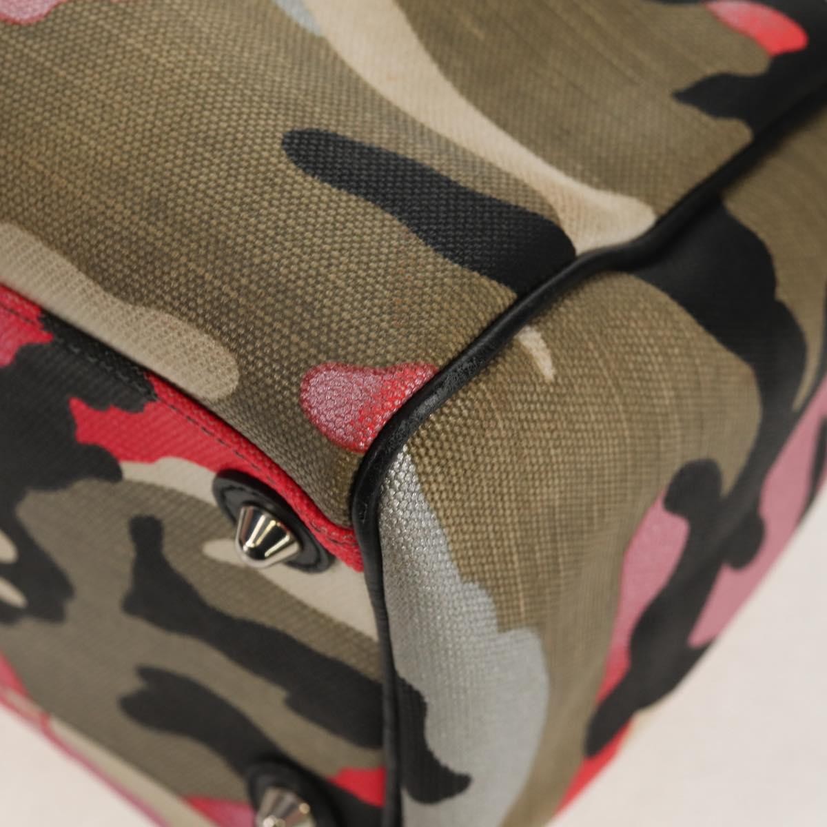 Christian Dior Polochon Satchel Limited Edition Anselm Reyle Camouflage Canvas