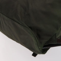 Prada Corsaire Backpack Embroidered Quilted Denim