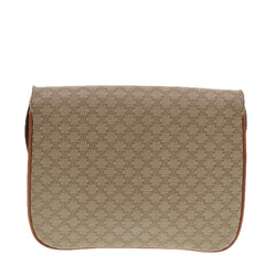 Celine Vintage Macadam Shoulder Bag Canvas