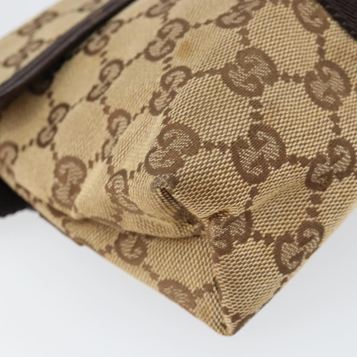 Gucci Buckle Belt Bag GG Canvas