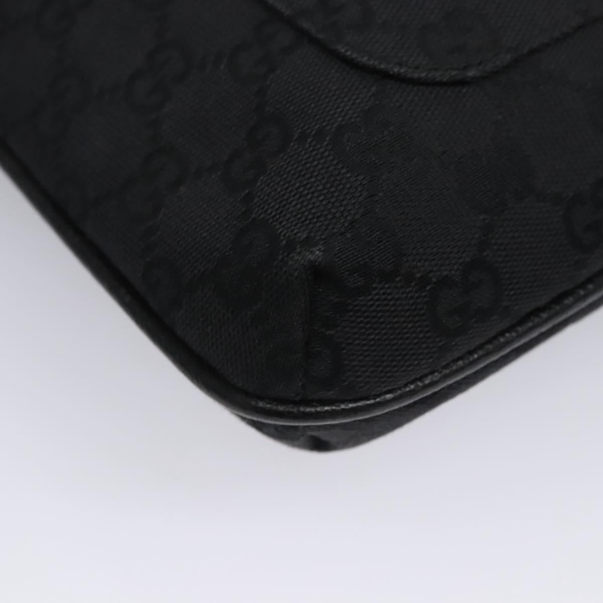 Gucci Vintage Flat Messenger Bag GG Canvas