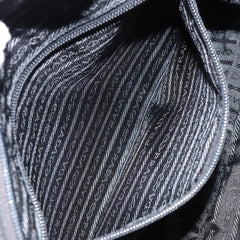 Prada Vintage Zip Handbag Tessuto