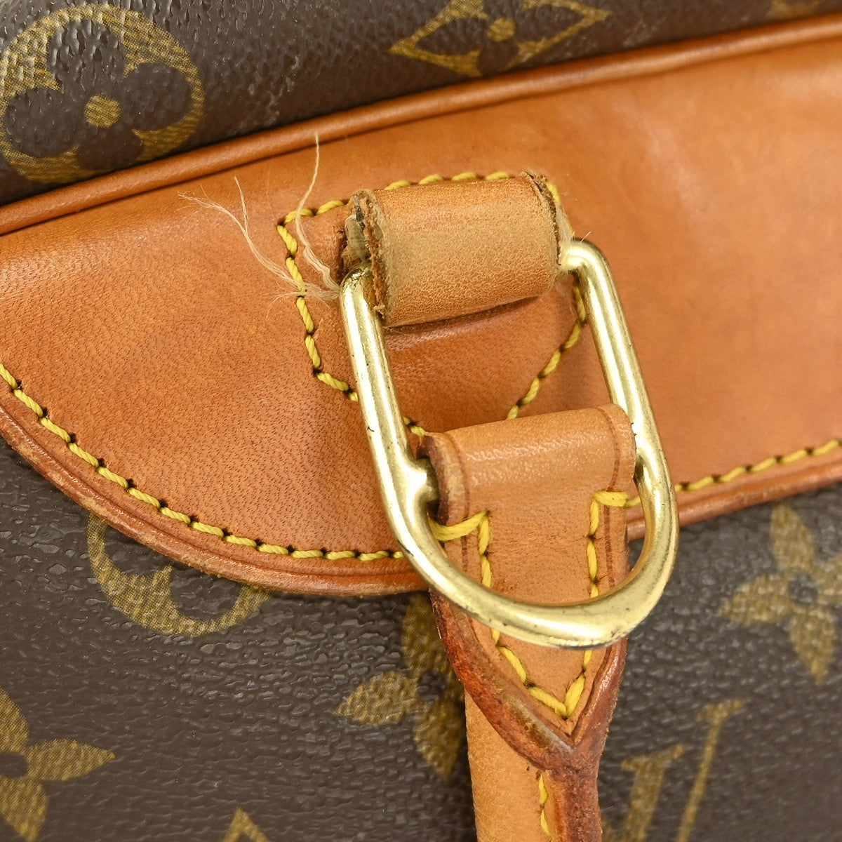 Louis Vuitton Deauville Handbag Monogram Canvas