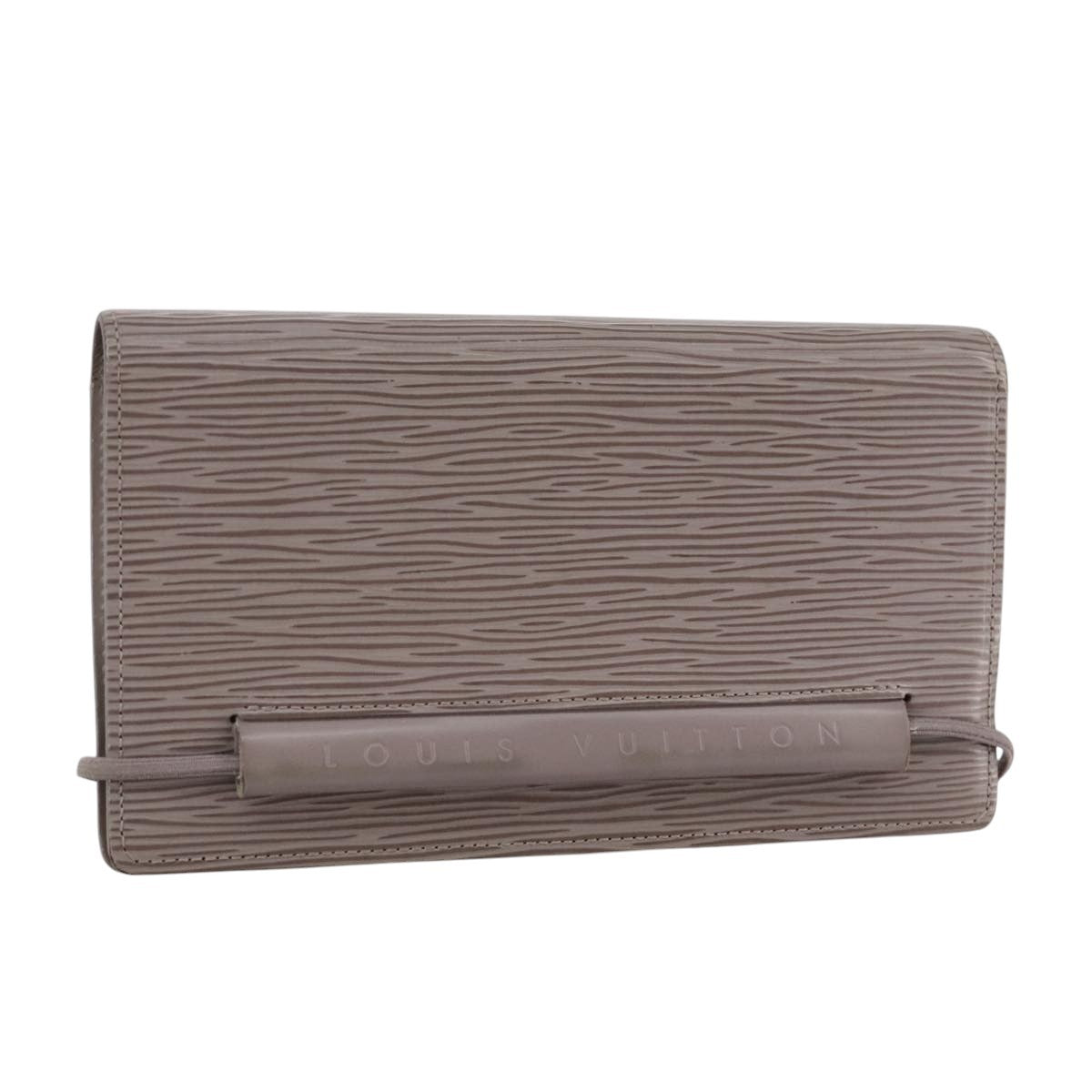 Louis Vuitton Agenda Elastique Wallet Epi Leather