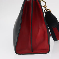 Gucci Nymphaea Top Handle Bag Leather