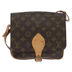 Louis Vuitton Cartouchiere Handbag Monogram Canvas