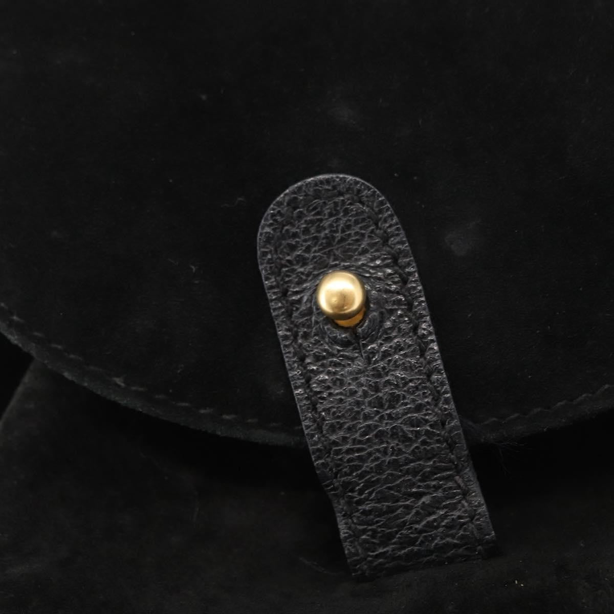 Gucci Vintage Bamboo Backpack Suede