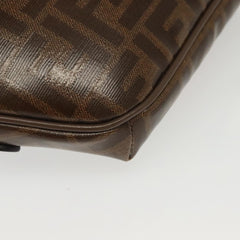 Fendi Mania Logo Waist Bag Zucca Coated Canvas