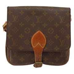 Louis Vuitton Cartouchiere Handbag Monogram Canvas