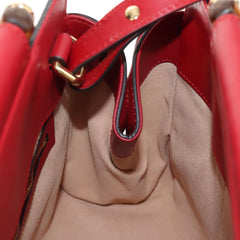 Gucci Nymphaea Top Handle Bag Leather