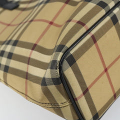 Burberry Nova Check Tote canvas check pattern