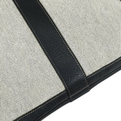 Hermes Garden Party Tote Canvas and Leather