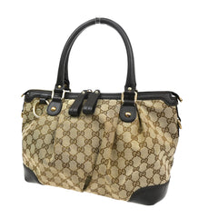 Gucci Sukey Top Handle Tote GG Canvas