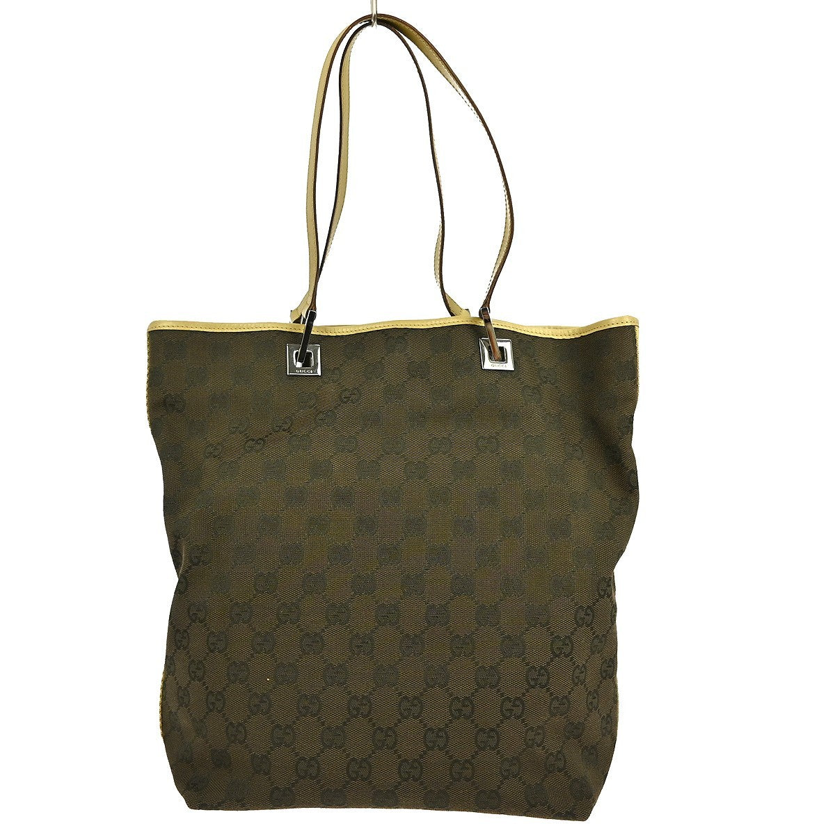 Gucci Vintage Bucket Shopping Tote GG Canvas