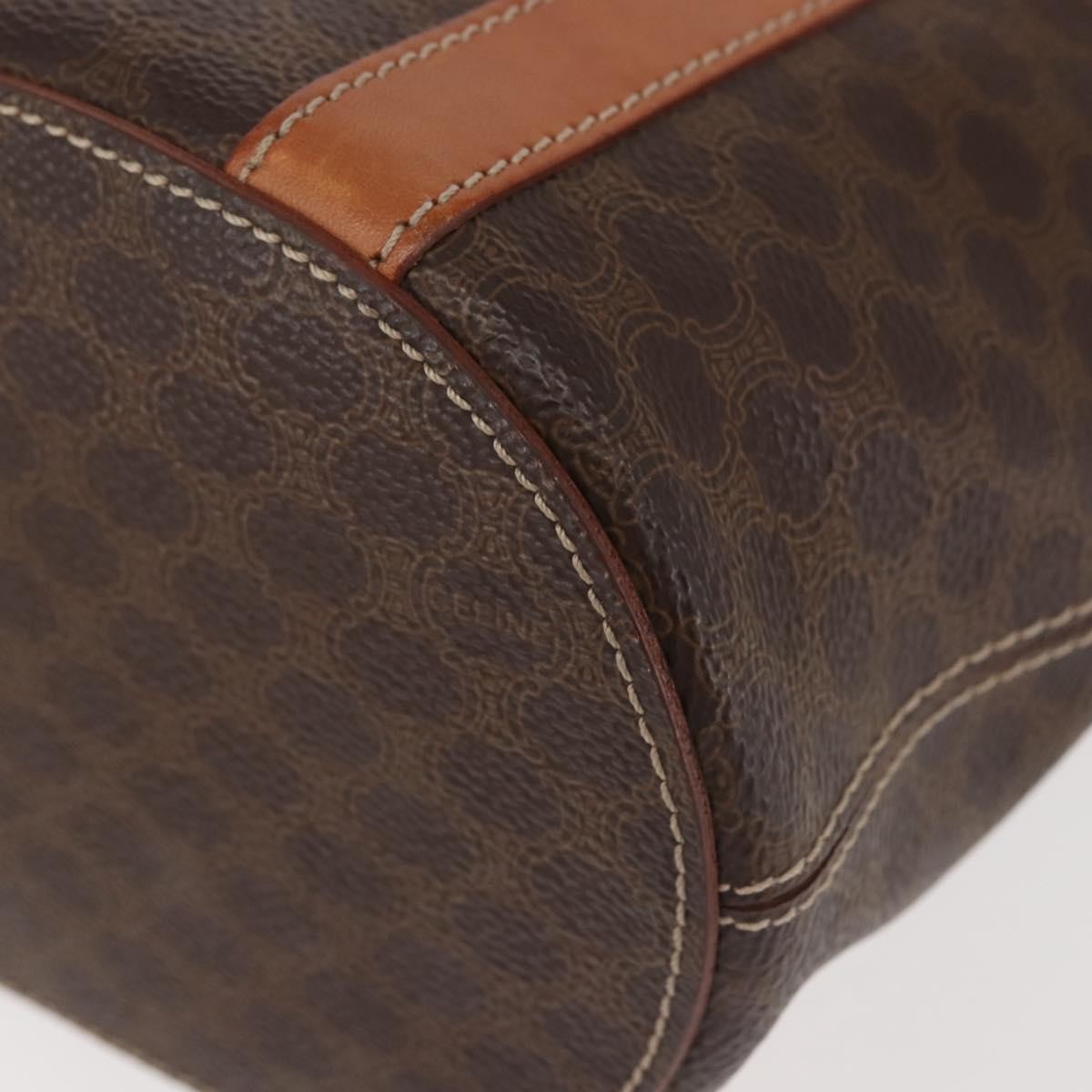 Celine Bucket Bag Triomphe Coated Canvas