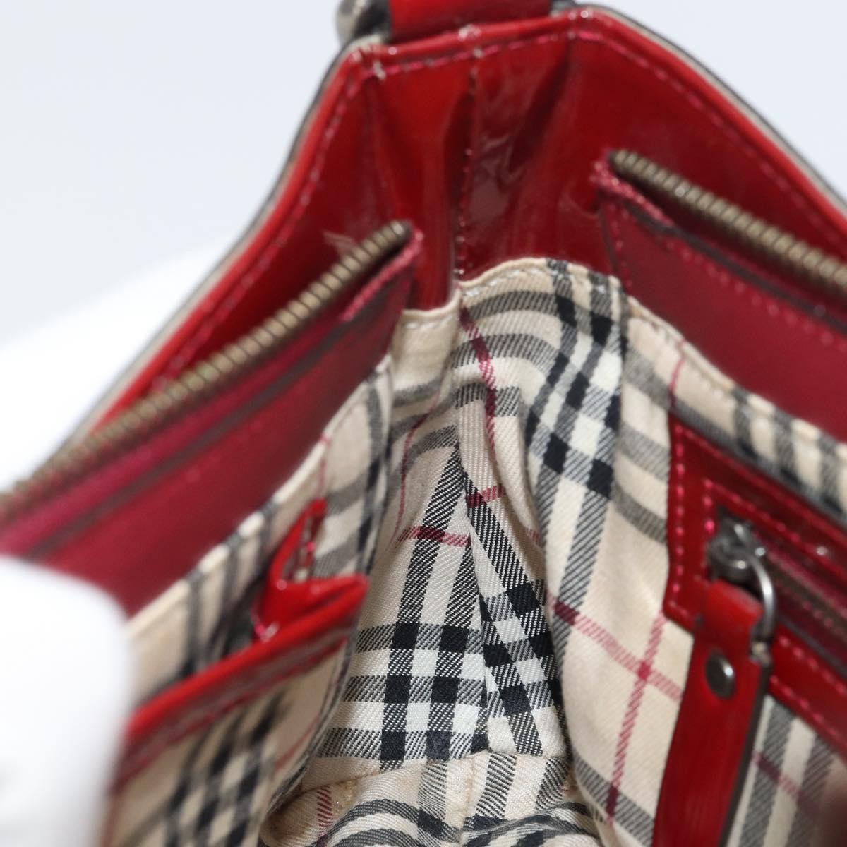 Burberry Vintage Shoulder Bag Patent leather