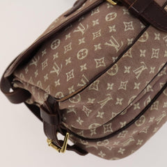 Louis Vuitton Saumur Handbag Monogram Idylle
