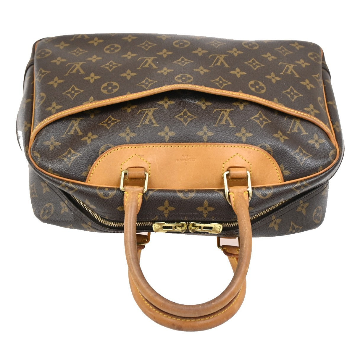 Louis Vuitton Deauville Handbag Monogram Canvas