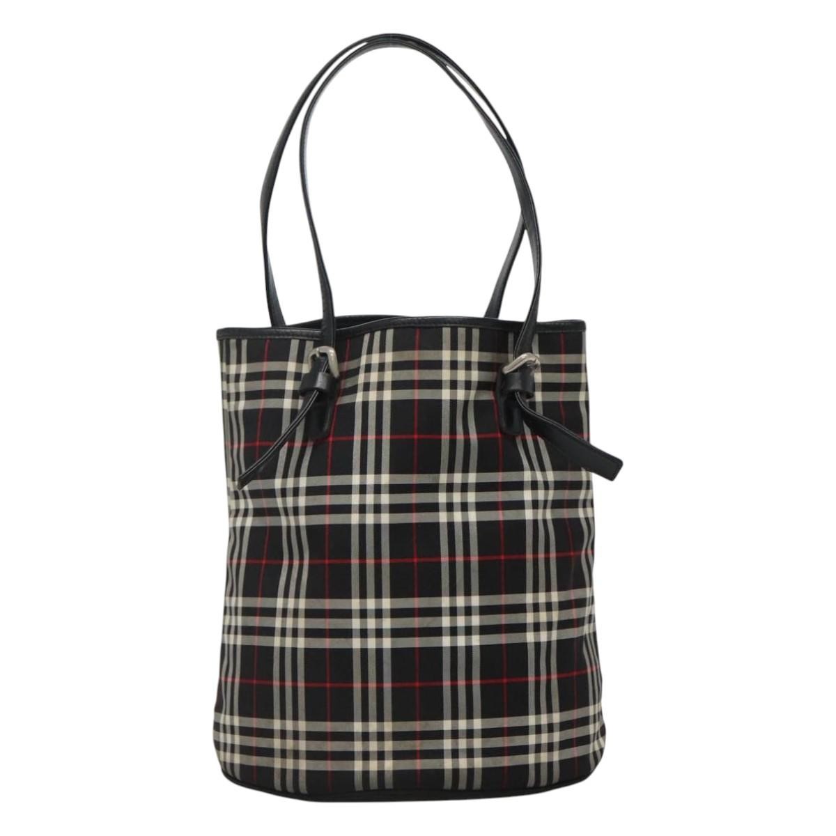 Burberry Nova Check Tote Nylon