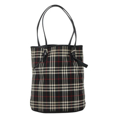 Burberry Nova Check Tote Nylon