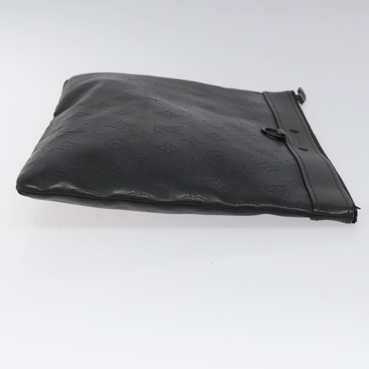 Louis Vuitton Discovery Pochette Monogram Shadow Leather