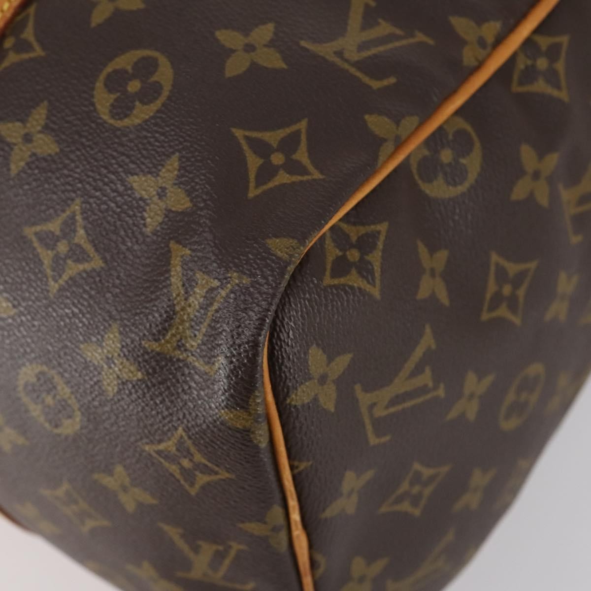 Louis Vuitton Sac Souple Handbag Monogram Canvas