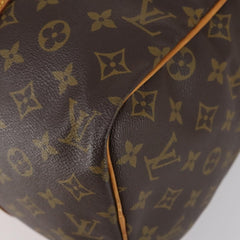 Louis Vuitton Sac Souple Handbag Monogram Canvas