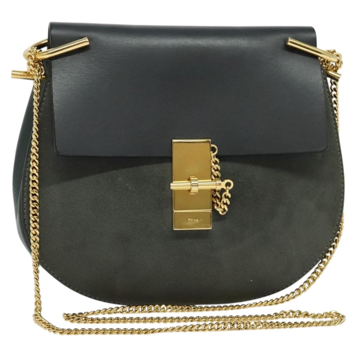 Chloe Drew Shoulder Bag Leather