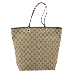 Gucci Vintage Bucket Shopping Tote GG Canvas