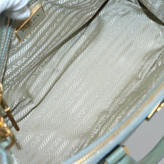 Prada Double Zip Lux Tote Saffiano Leather