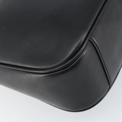 Gucci Vintage Bamboo Handle Open Hobo Leather