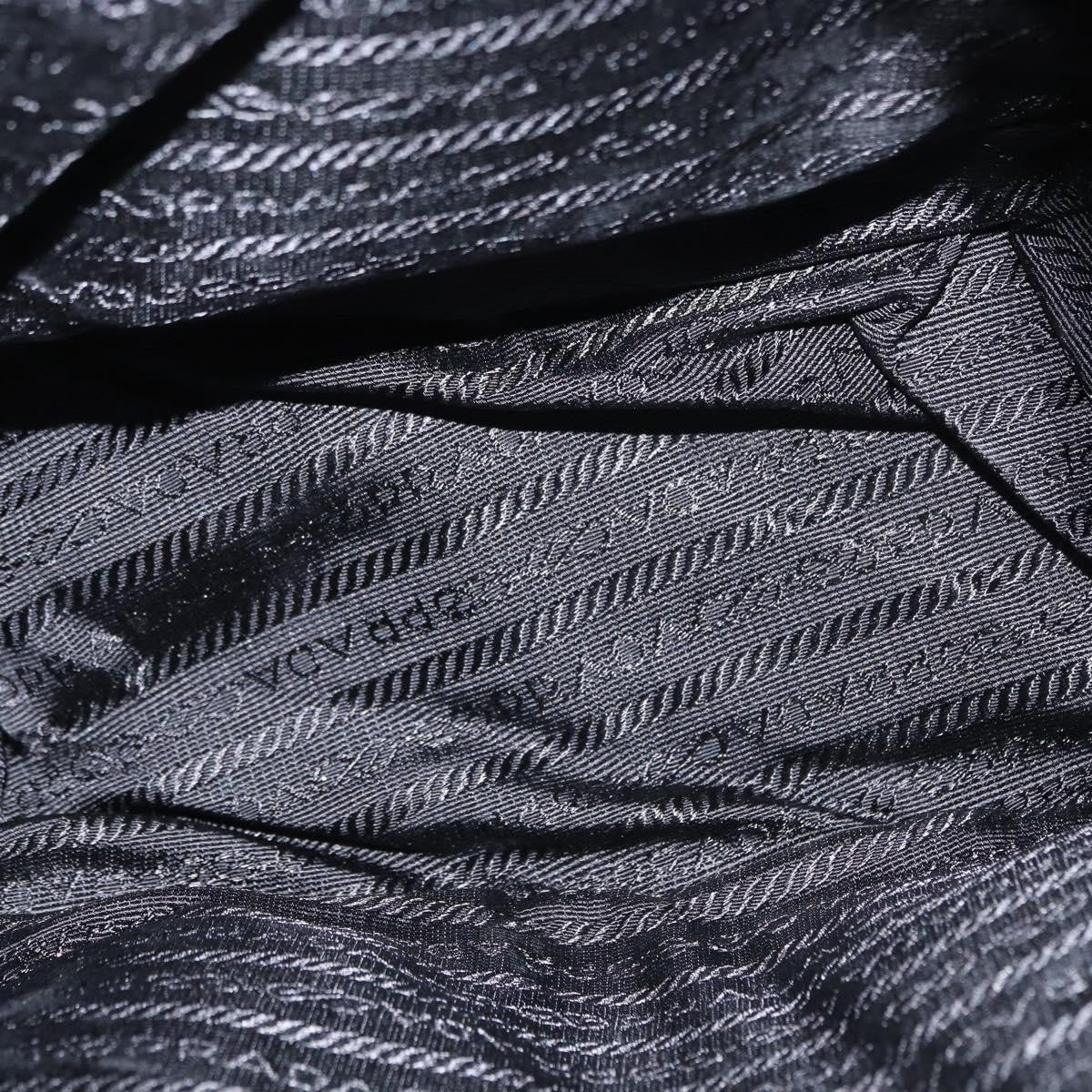 Prada Vela Double Front Pocket Backpack Tessuto with Saffiano Leather