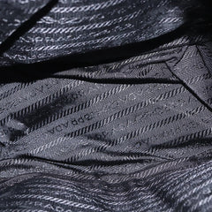 Prada Vela Double Front Pocket Backpack Tessuto with Saffiano Leather