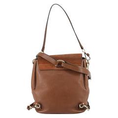 Chloe Faye Backpack Leather and Suede