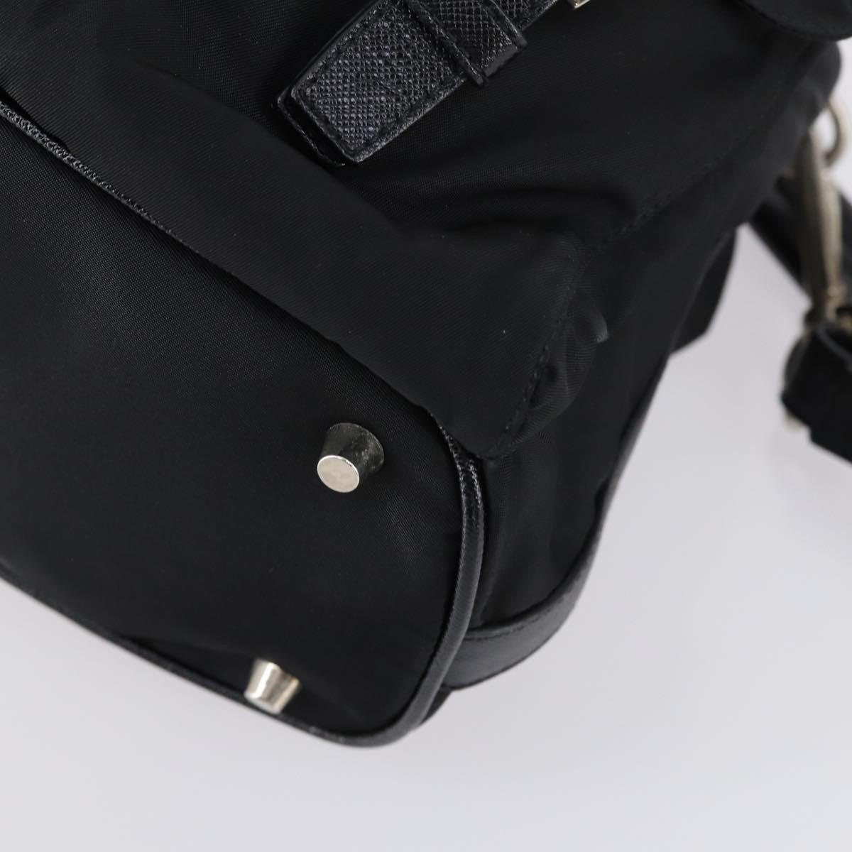 Prada Double Pocket Shoulder Bag Tessuto